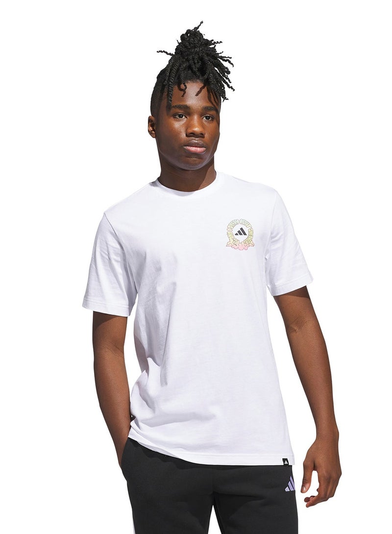 اديداس تيشيرت برسومات حنين التسعينات - Image 1